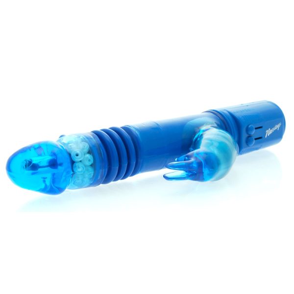 Deep Stroker Rabbit Vibrator Blue BondageBox UK