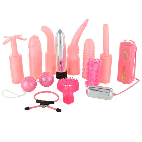 Dirty Dozen Sex Toy Kit Pink BondageBox UK
