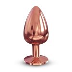 Dorcel Diamond Butt Plug Rose Gold Large BondageBox UK