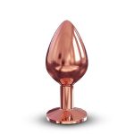 Dorcel Diamond Butt Plug Rose Gold Medium BondageBox UK