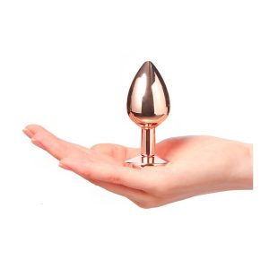 Dorcel Diamond Butt Plug Rose Gold Medium BondageBox UK