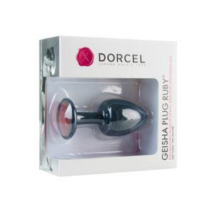 Dorcel Medium Geisha Anal Plug Ruby BondageBox UK