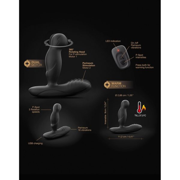 Dorcel P Swing Remote Control Prostate Massager BondageBox UK