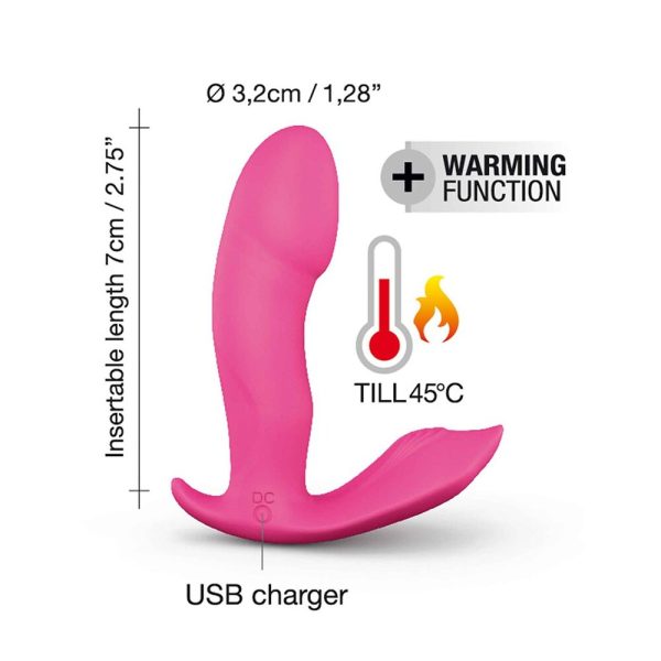 Dorcel Secret Clit Warming Voice Control Vibrator BondageBox UK