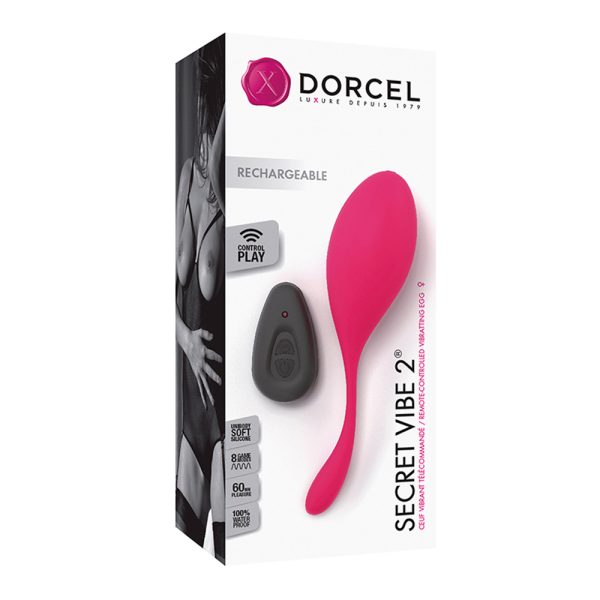 Dorcel Secret Vibe 2 Remote Controlled Egg BondageBox UK