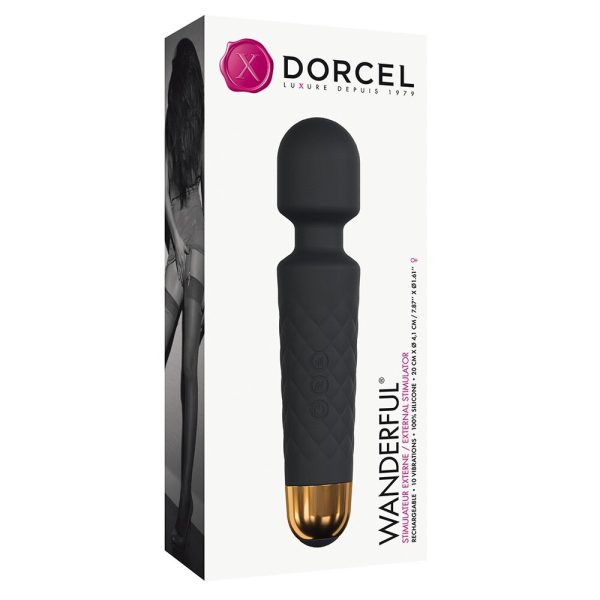 Dorcel Wanderful Wand Black BondageBox UK