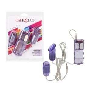 Double Play Vibrating Egg And Clitoral Stimulator BondageBox UK