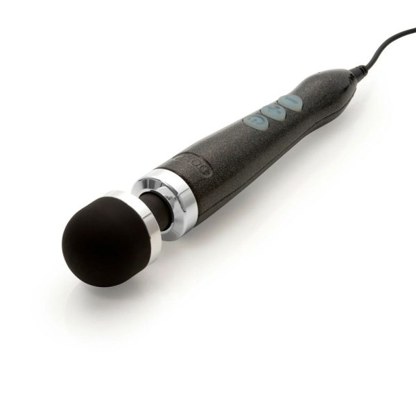 Doxy Wand Massager Number 3 Disco Black BondageBox UK