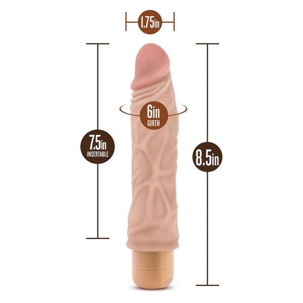 Dr. Skin Cock Vibe 10 Vibrating Dildo 8.5 Inches BondageBox UK