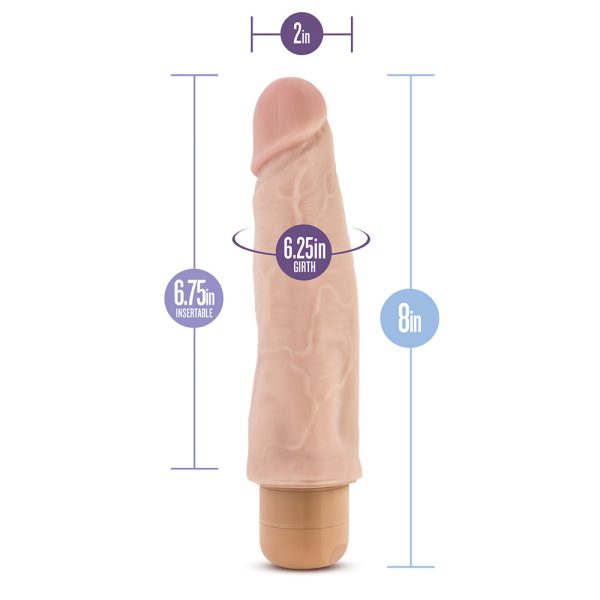 Dr. Skin Cock Vibe 14 Vibrating Cock 8 Inches BondageBox UK