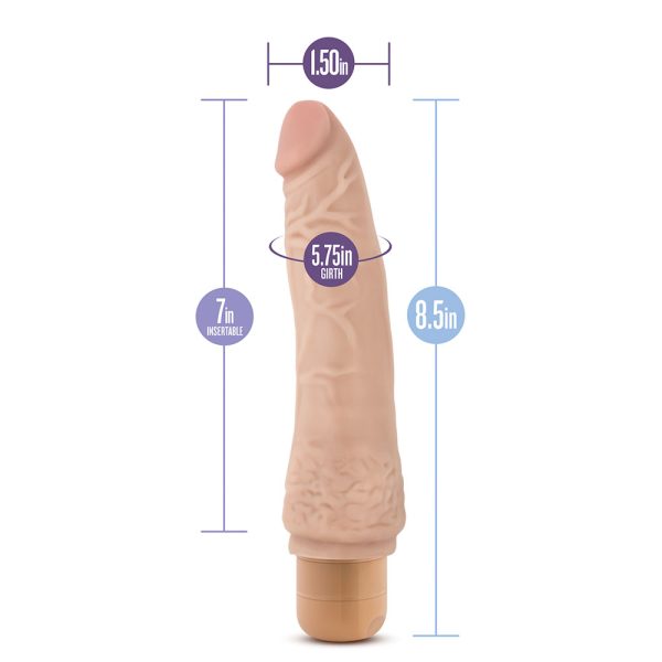 Dr. Skin Cock Vibe 7 Vibrating Cock 8.5 Inches BondageBox UK
