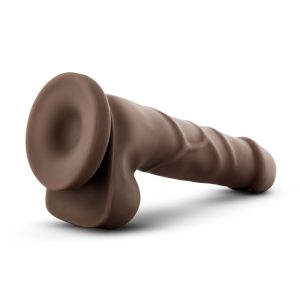 Dr Skin Realistic Cock Basic 7 Inch Chocolate Dildo BondageBox UK