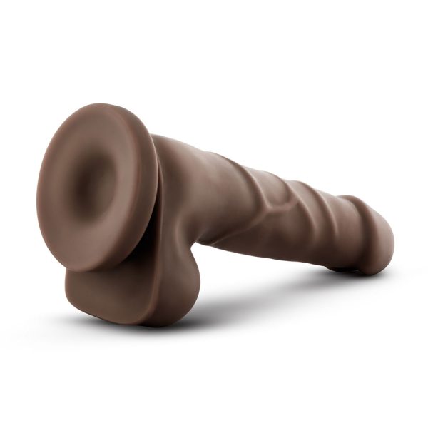 Dr Skin Realistic Cock Basic 7 Inch Chocolate Dildo BondageBox UK