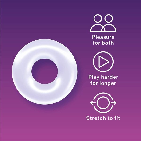 Durex Pleasure Cock Ring BondageBox UK