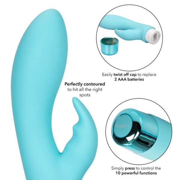 Eden Bunny Silicone Rabbit Vibrator Waterproof BondageBox UK