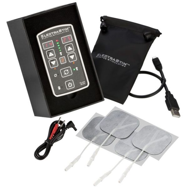 ElectraStim Flick Duo Electro Stimulation Pack BondageBox UK