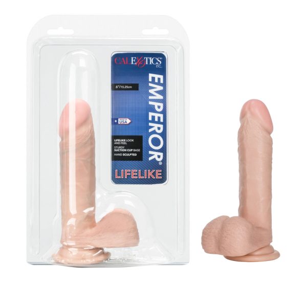 Emperor 6 Inch Life Like Dildo Ivory BondageBox UK