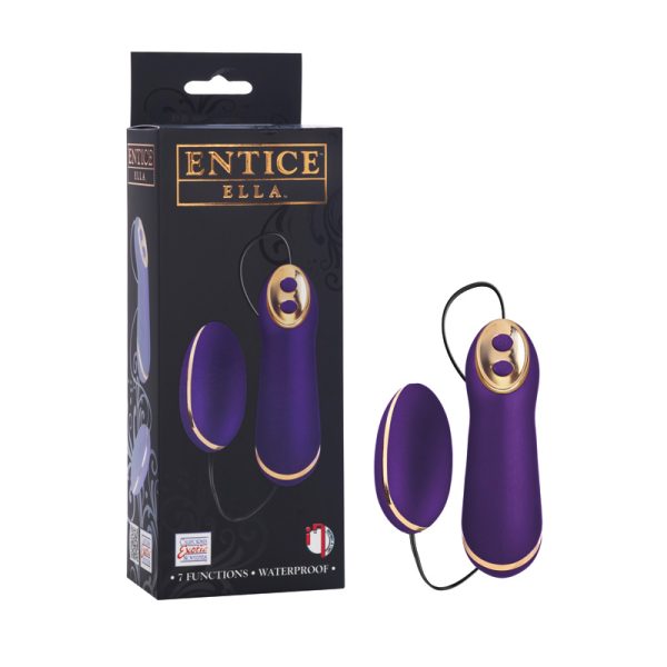 Entice Ella Remote Control Waterproof Bullet BondageBox UK