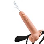 Fetish Fantasy 7.5 Inch Hollow Squirting Strap on BondageBox UK