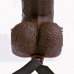 Fetish Fantasy 8 Inch Hollow Rechargeable Strap on BondageBox UK