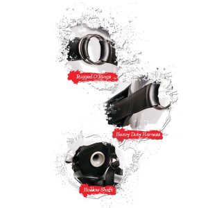 Fetish Fantasy Extreme Hollow 12 Inch Strap On Dildo BondageBox UK