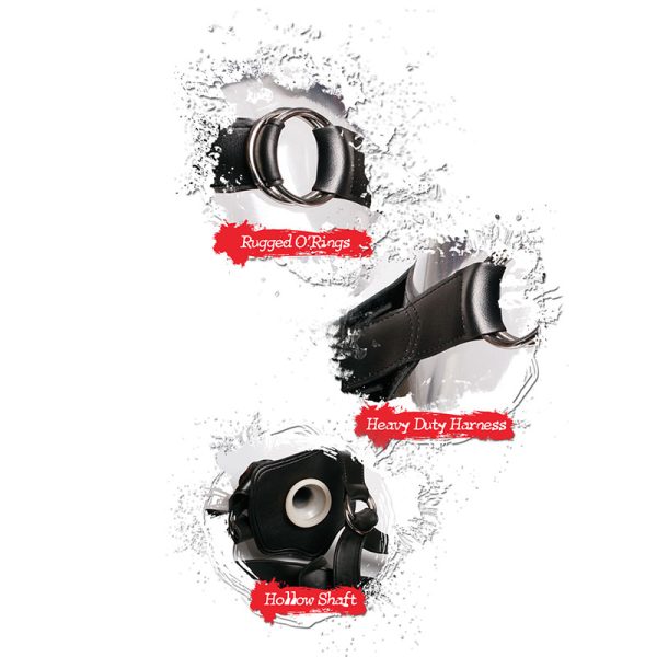 Fetish Fantasy Extreme Hollow 12 Inch Strap On Dildo BondageBox UK