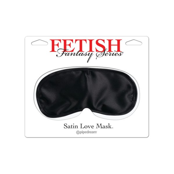 Fetish Fantasy Series Satin Love Mask Black BondageBox UK