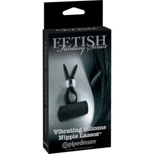 Fetish Fantasy Series Vibrating Silicone Nipple Lassos BondageBox UK