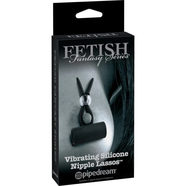 Fetish Fantasy Series Vibrating Silicone Nipple Lassos BondageBox UK