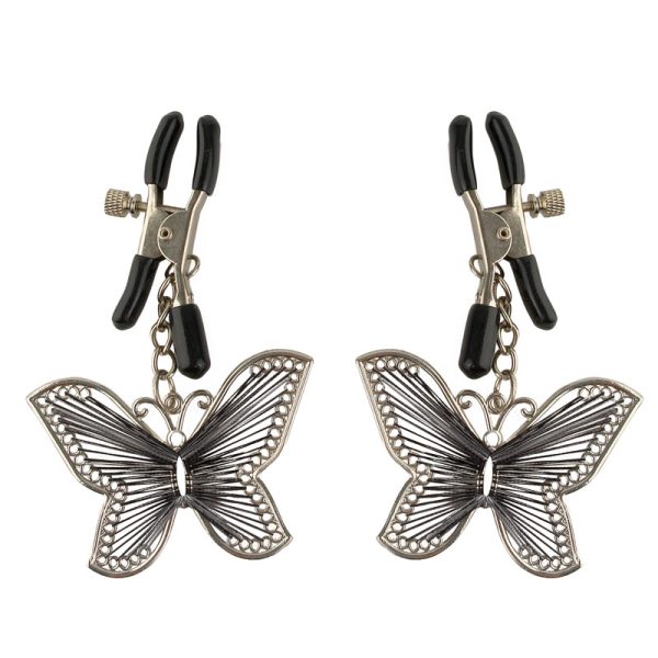 Fetish_Fantasy_Series__Butterfly_Nipple_Clamps_BondageBox_x2 Fetish Fantasy Series Butterfly Nipple Clamps BondageBox UK