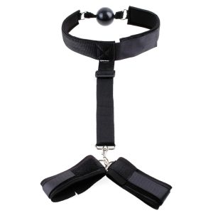 Fetish Fantasy Series Gag And Wrist Restraint BondageBox UK