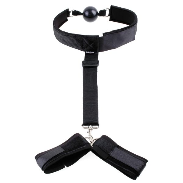 Fetish Fantasy Series Gag And Wrist Restraint BondageBox UK