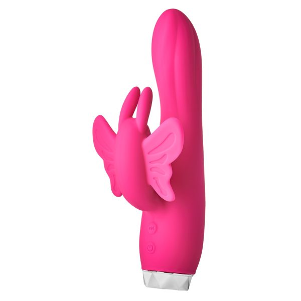 Flirts Butterfly Vibrator Pink BondageBox UK