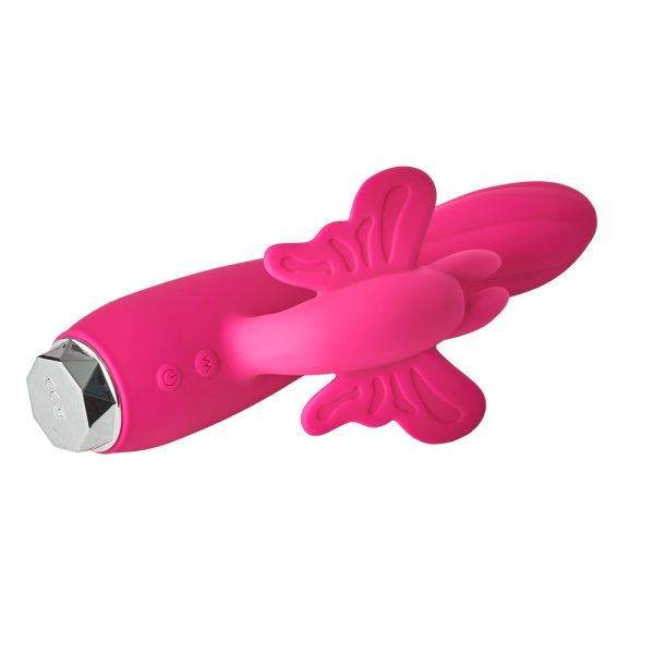 Flirts Butterfly Vibrator Pink BondageBox UK