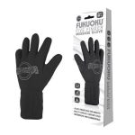 Fukuoku Vibrating Five Finger Massage Glove Left Hand BondageBox UK