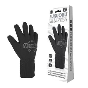 Fukuoku Vibrating Five Finger Massage Glove Right Hand BondageBox UK
