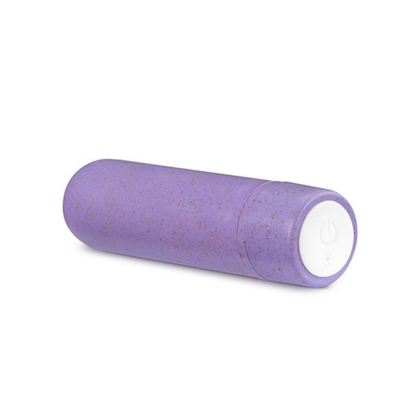 Gaia Biodegradable Rechargeable Eco Purple Bullet BondageBox UK