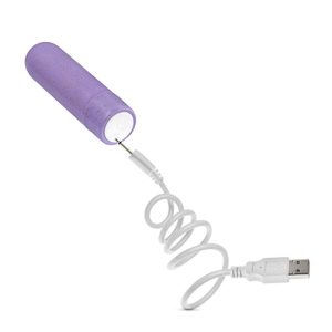 Gaia Biodegradable Rechargeable Eco Purple Bullet BondageBox UK