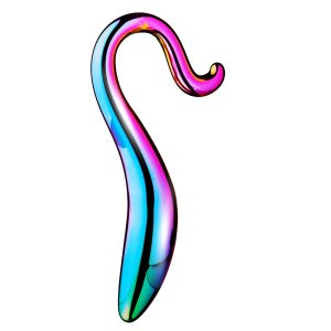 Glamour Glass Elegant Curved Dildo BondageBox UK