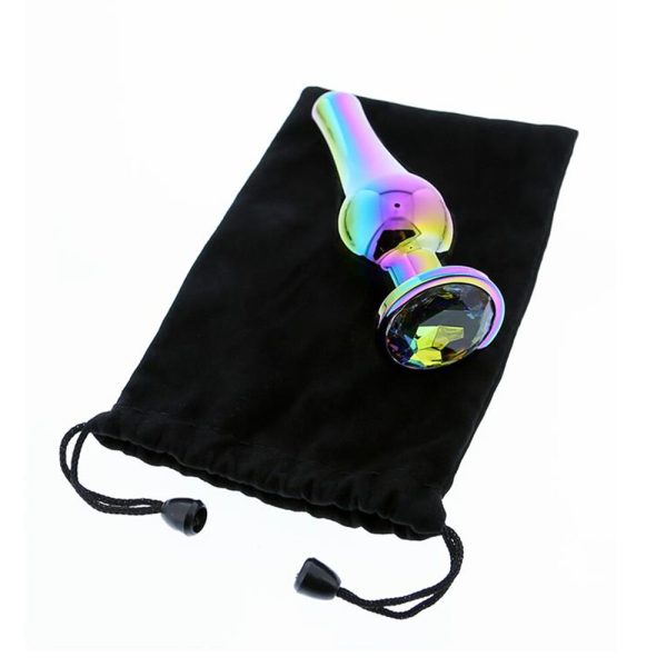 Gleaming Butt Plug Set Multicoloured BondageBox UK