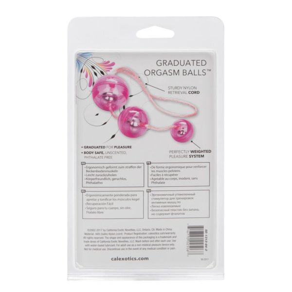Graduated Orgasm Balls BondageBox UK