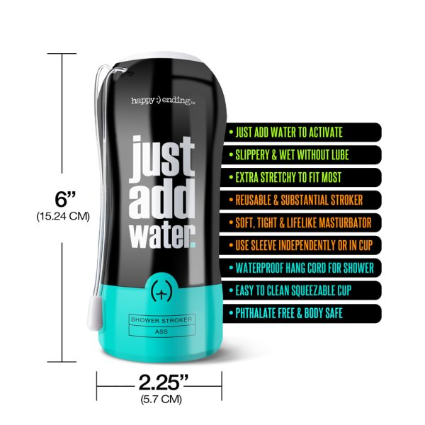 Happy Ending Just Add Water Shower Ass Stroker BondageBox UK