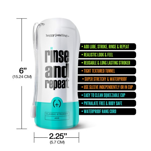 Happy Ending Rinse And Repeat Ass Stroker BondageBox UK