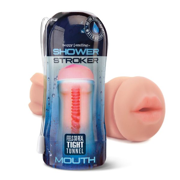 Happy Ending Tight Mouth Shower Stroker BondageBox UK