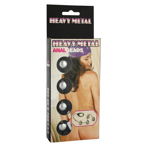 Heavy Metal Anal Beads BondageBox UK