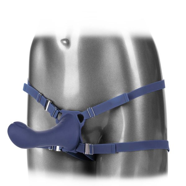 Her Royal Harness Me2 Thumper Strap On With Rechargeable Vibe BondageBox UK