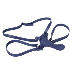 Her Royal Harness Me2 Thumper Strap On With Rechargeable Vibe BondageBox UK