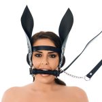 Horsebit Mouth Gag With Reins And Ears BondageBox UK