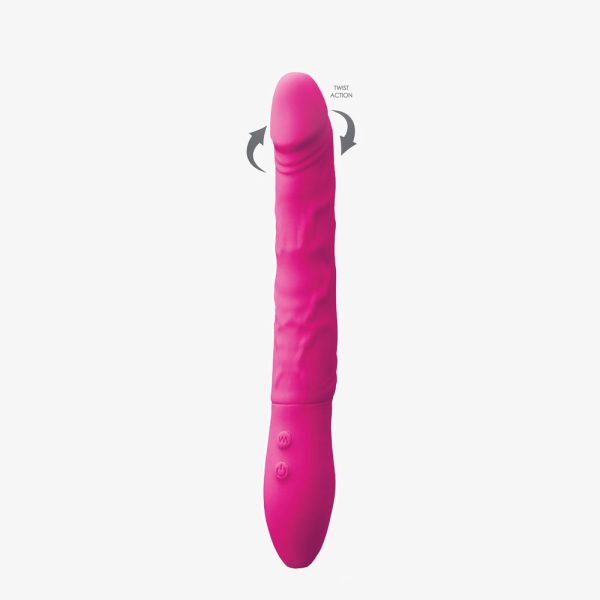 INYA Rechargeable Petite Twister Vibe Pink BondageBox UK