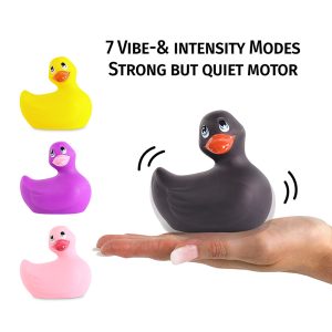 I Rub My Duckie 2.0 Classic Massager Black BondageBox UK